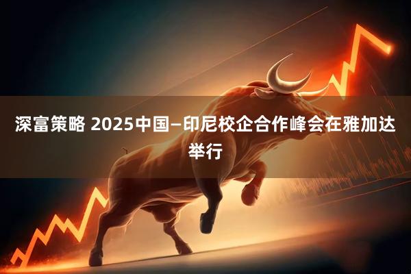 深富策略 2025中国—印尼校企合作峰会在雅加达举行